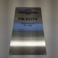 PM-833TV-Faceplate-for-Quill-Stop-DRO-Primary